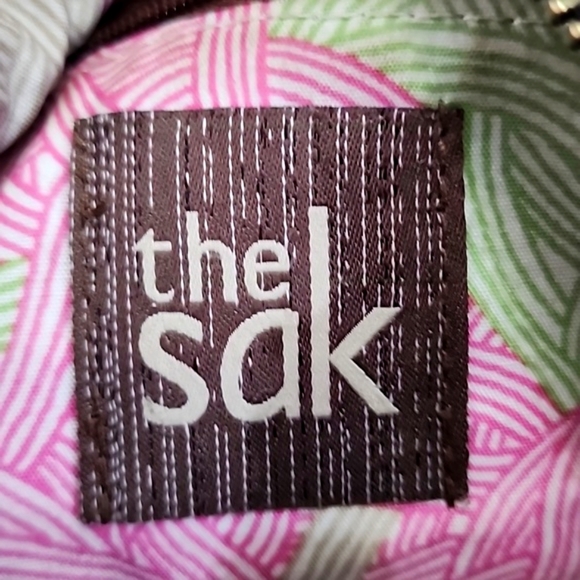 The Sak leather colorblock crossbody purse - Picture 6 of 10